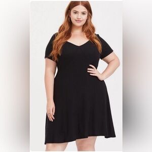 Mini Super Soft Plush Skater Dress-new with tags